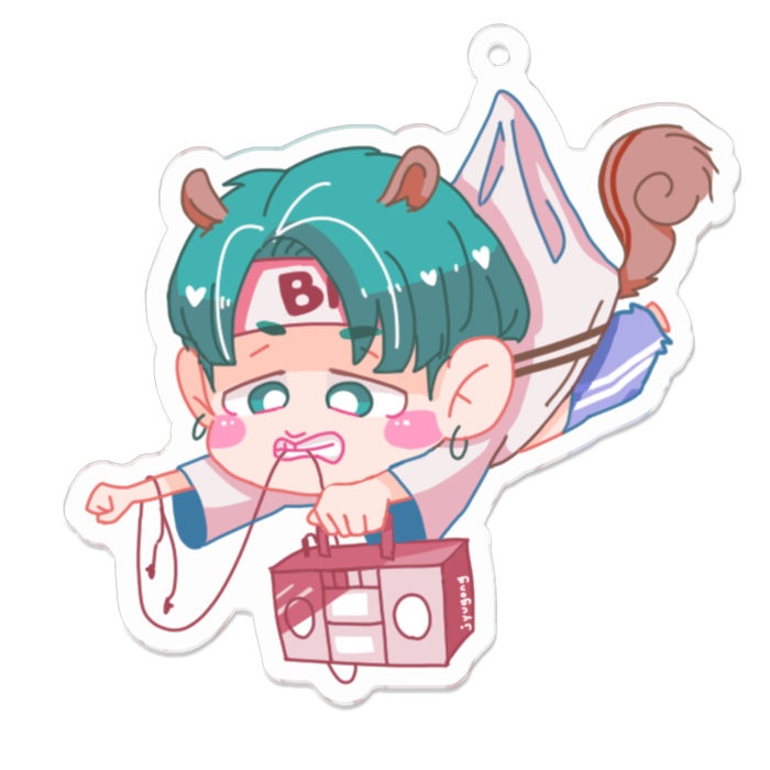 アクリルキーホルダー - 70 x 70 (mm)