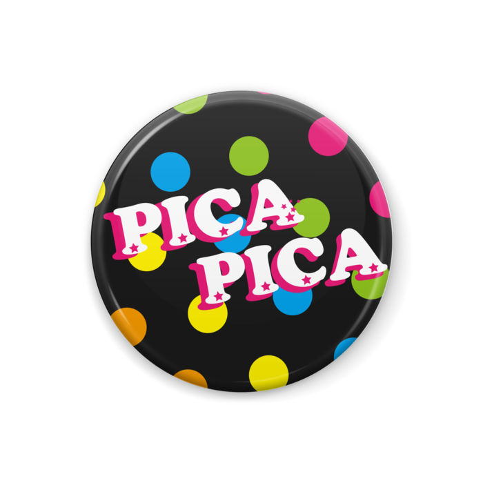 Picapica缶バッチ Picapica Booth