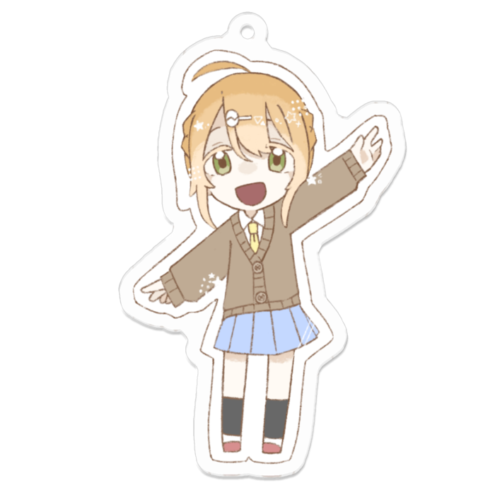 アクリルキーホルダー - 70 x 70 (mm)