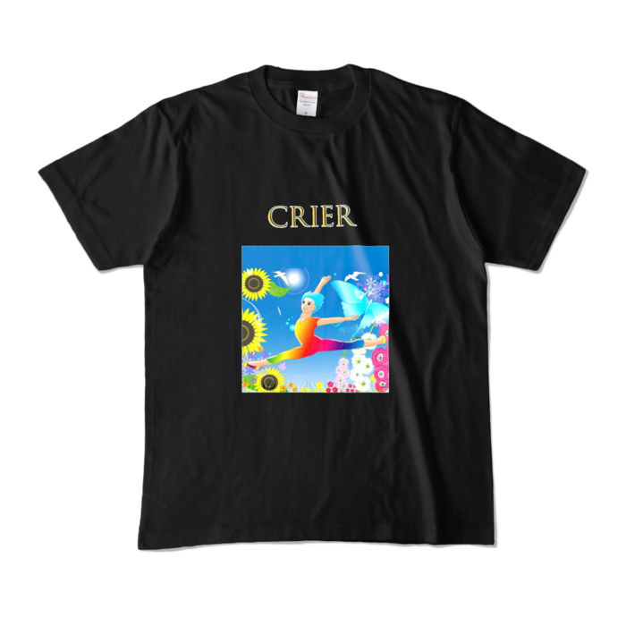 カラーTシャツ - M - ブラック (濃色)