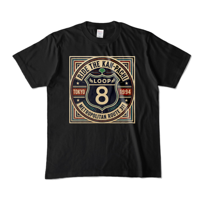 カラーTシャツ - M - ブラック (濃色)