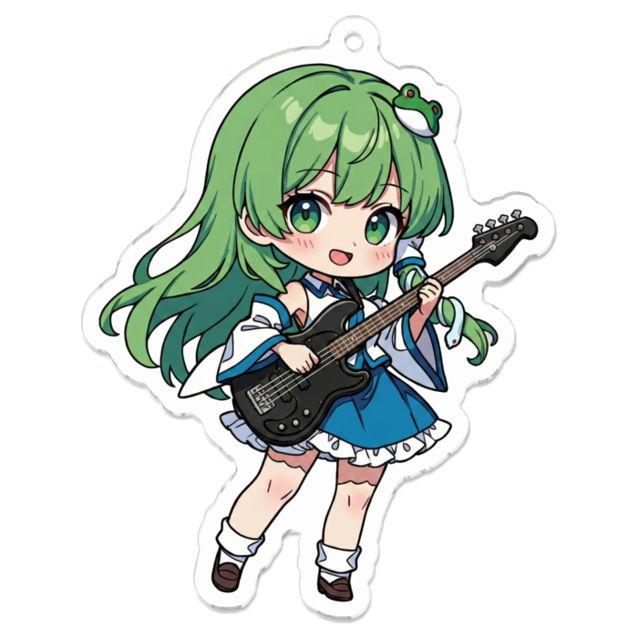 アクリルキーホルダー - 70 x 70 (mm)(キャラのみ)