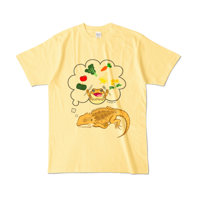 カラーTシャツ - L - ライトイエロー (淡色)