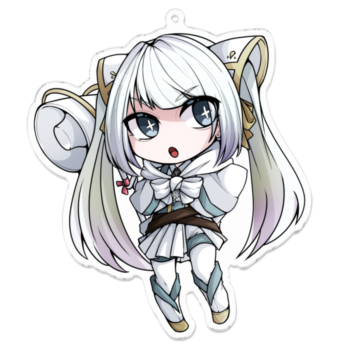 アクリルキーホルダー - 100 x 100 (mm)