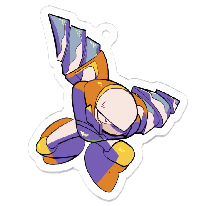 アクリルキーホルダー - 50 x 50 (mm)