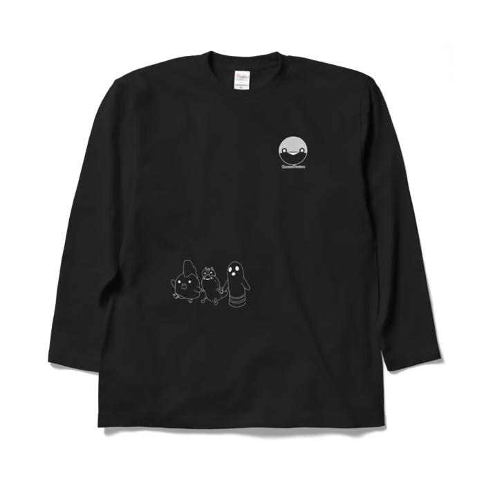 ロングスリーブTシャツ - XL - ブラック
