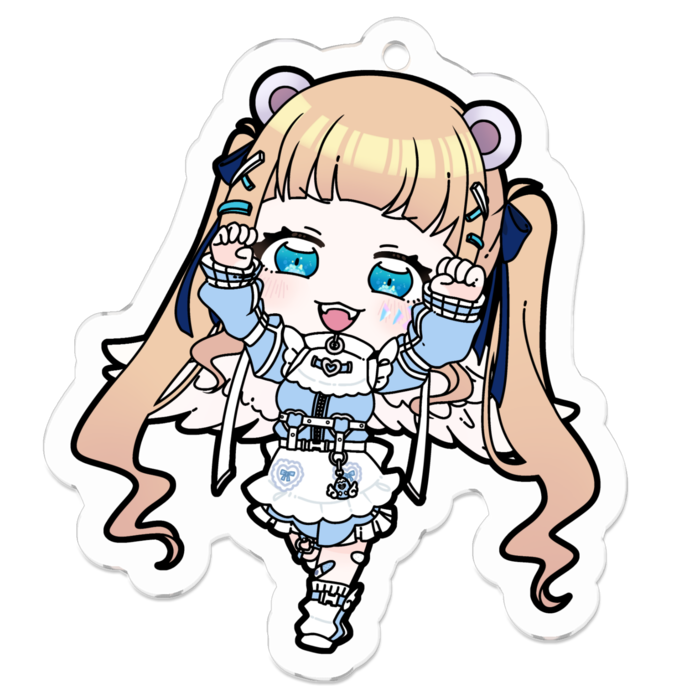 アクリルキーホルダー - 50 x 50 (mm)