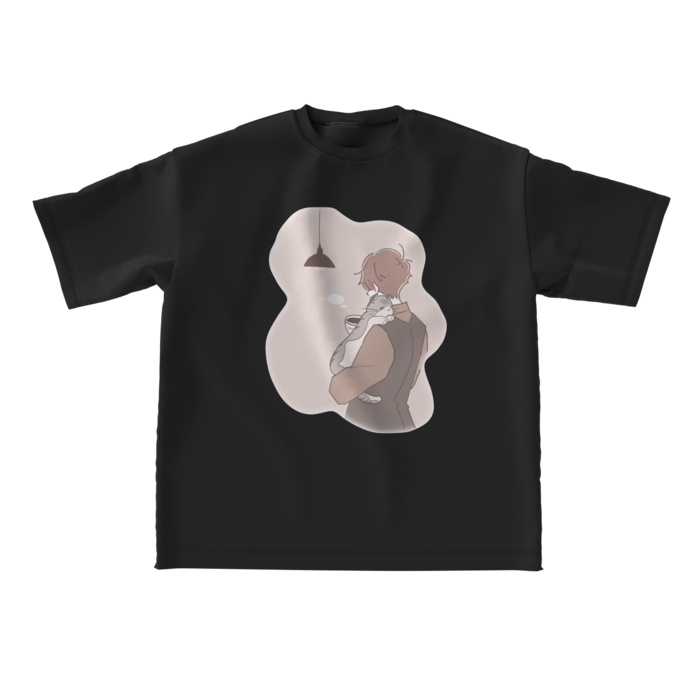 ビッグシルエットTシャツ - L - 正面(1)