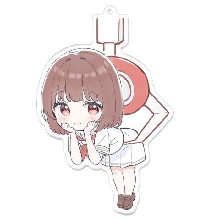 アクリルキーホルダー - 100 x 100 (mm)