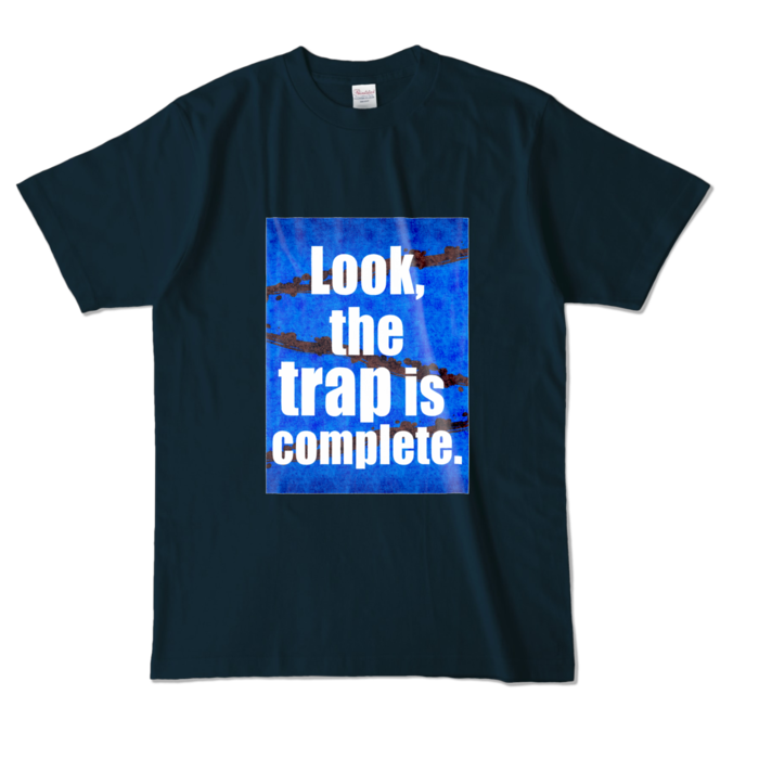 カラーTシャツ - L - ネイビー (濃色)