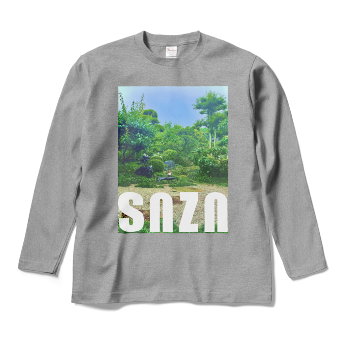 ロングスリーブTシャツ - M - 杢グレー