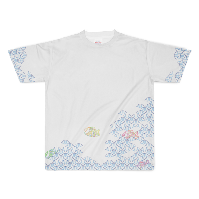 フルグラフィックTシャツ - XL - 両面印刷