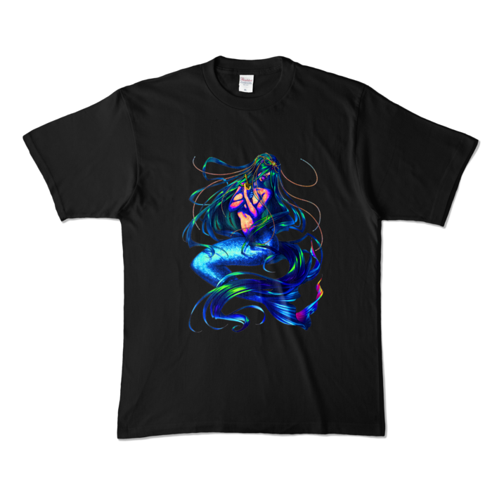 カラーTシャツ - XL - ブラック (濃色)