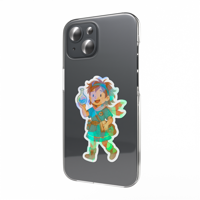 ホログラムスマホステッカー - 縦