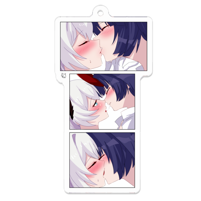 アクリルキーホルダー - 70 x 70 (mm)