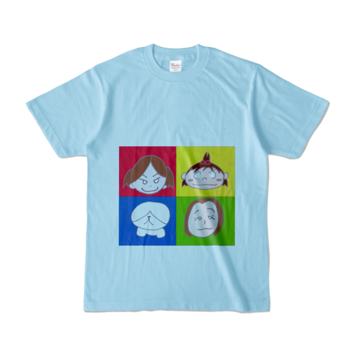 カラーTシャツ - S - ライトブルー (淡色)