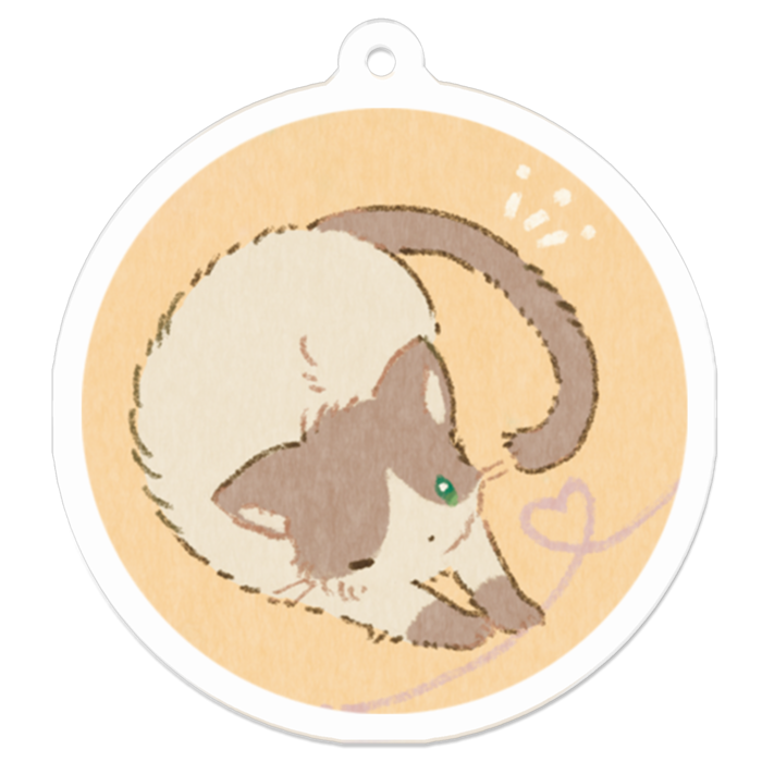 アクリルキーホルダー - 50 x 50 (mm)(2)