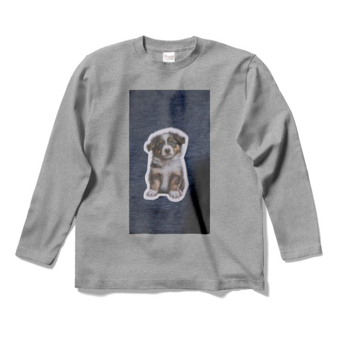 ロングスリーブTシャツ - S - 杢グレー