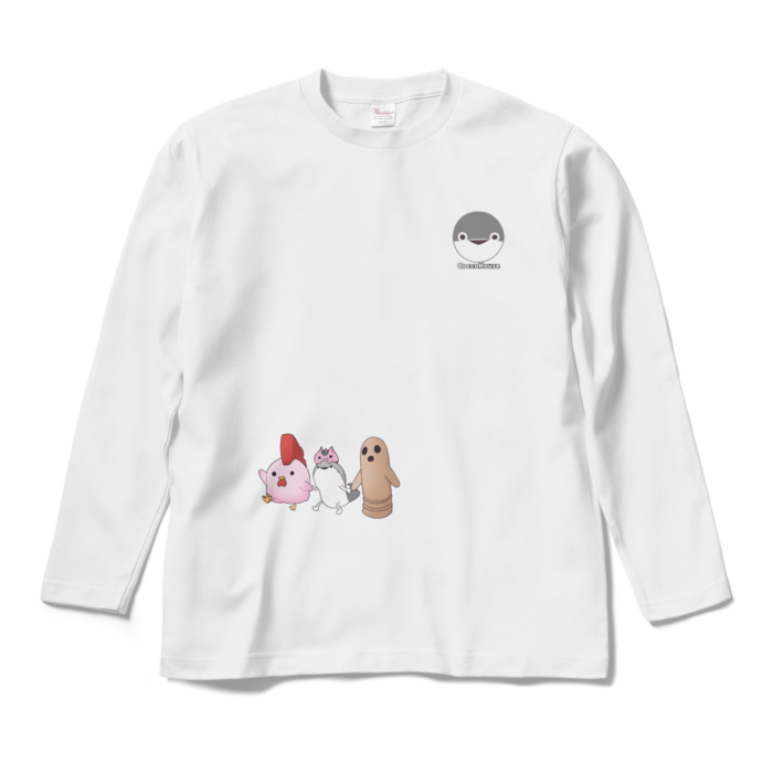 ロングスリーブTシャツ - M - ホワイト