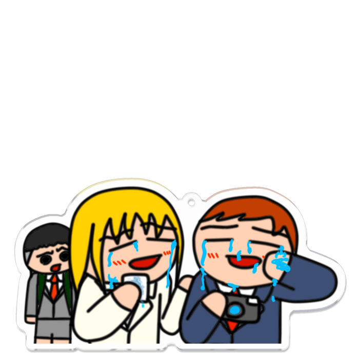 アクリルキーホルダー - 100 x 100 (mm)