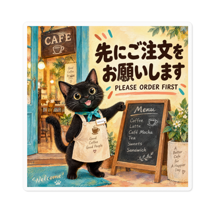 ステッカー - W100 × H100mm 以内
