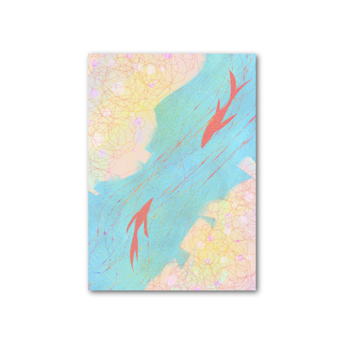 フォト風カード - 縦 - 片面