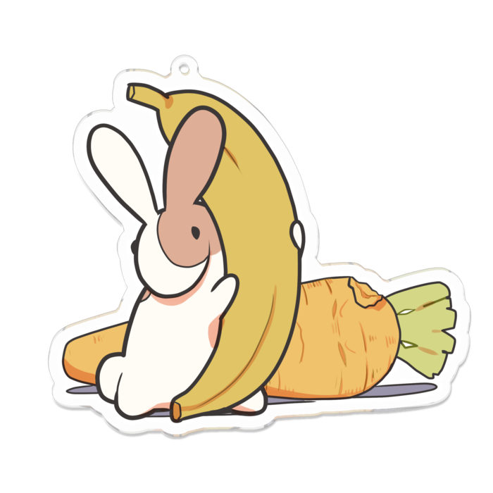 アクリルキーホルダー - 100 x 100 (mm)