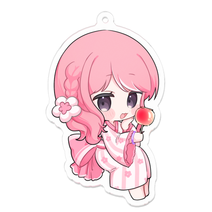 アクリルキーホルダー - 70 x 70 (mm)