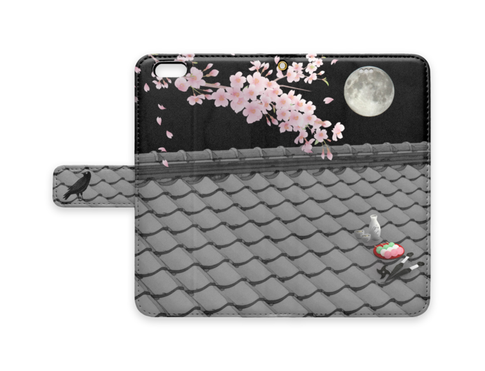 手帳型iPhoneケース - iPhone 6 Plus / 6s Plus - ストラップ穴 あり