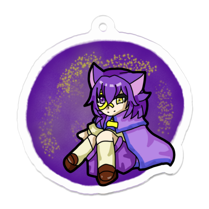 アクリルキーホルダー - 50 x 50 (mm)