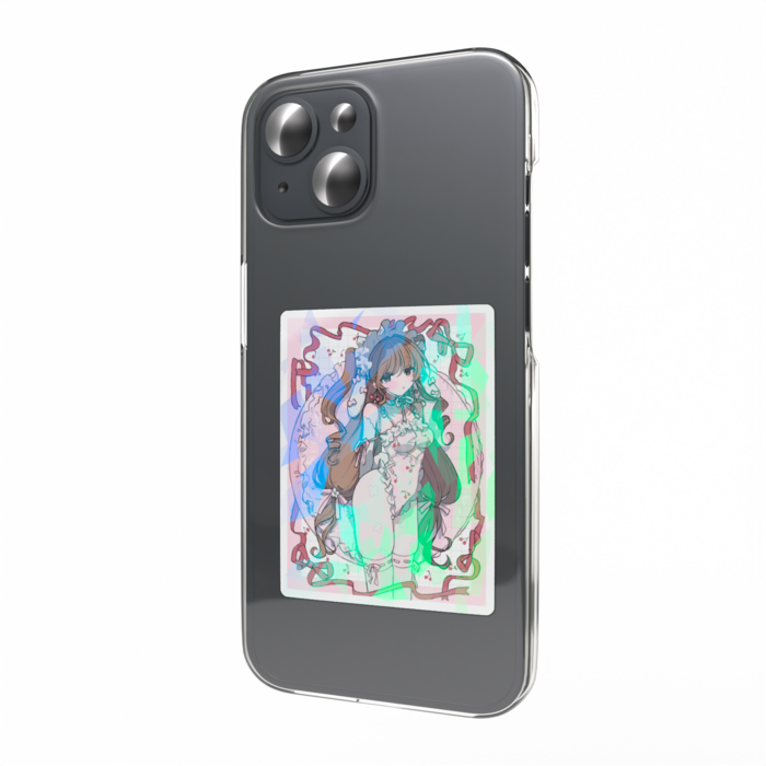 ホログラムスマホステッカー - W55 × H91mm 以内