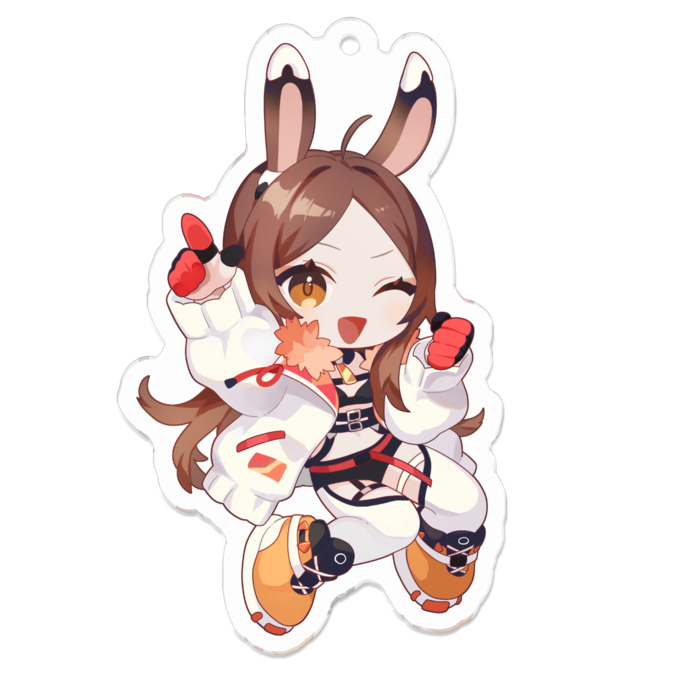 アクリルキーホルダー - 70 x 70 (mm)