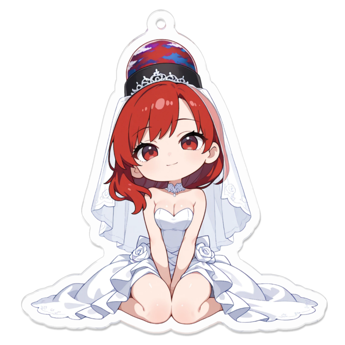 アクリルキーホルダー - 70 x 70 (mm)(キャラのみ)