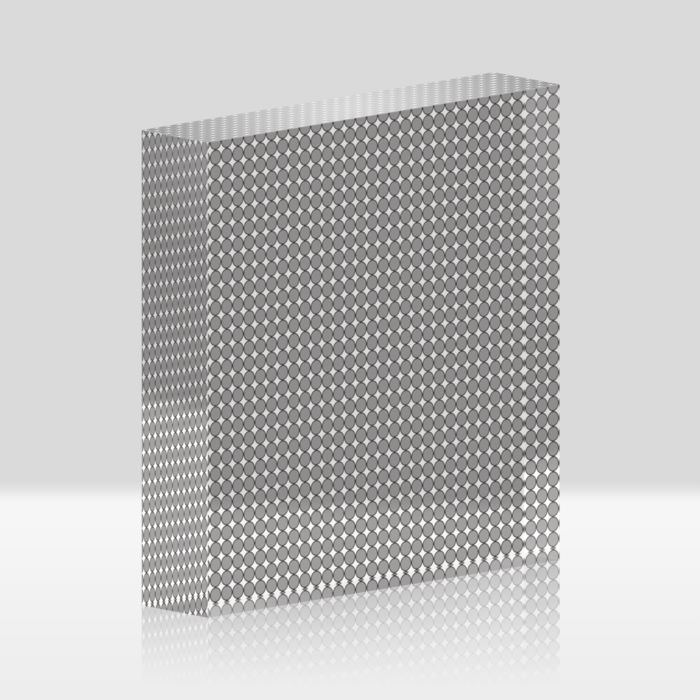 アクリルブロック - 100x100mm