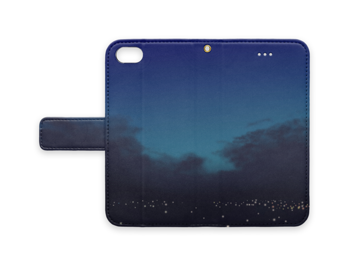手帳型iPhoneケース - iPhone7 - ストラップ穴 あり