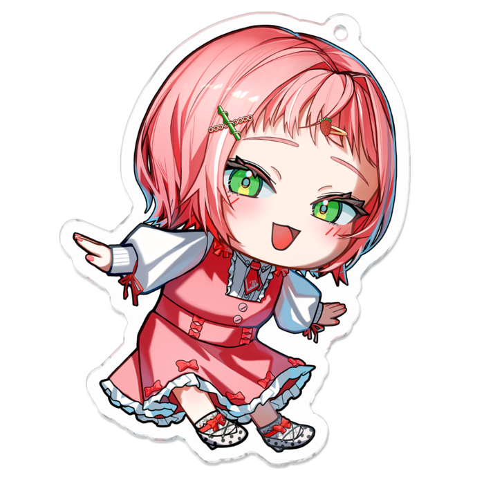 アクリルキーホルダー - 70 x 70 (mm)