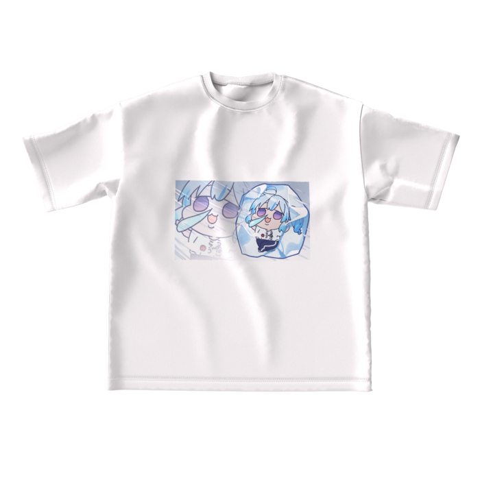 ビッグシルエットTシャツ - L -【白】