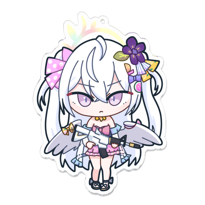 アクリルキーホルダー - 100 x 100 (mm)