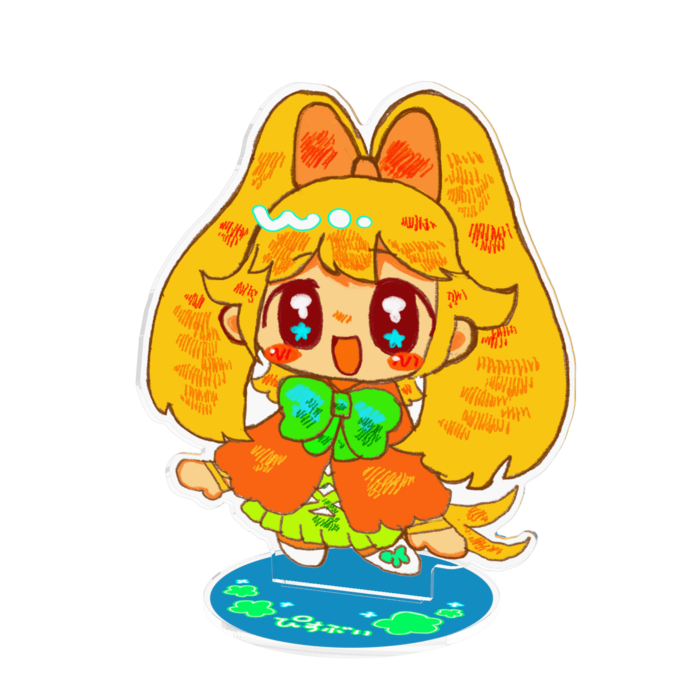 アクリルフィギュア - 160x160mm