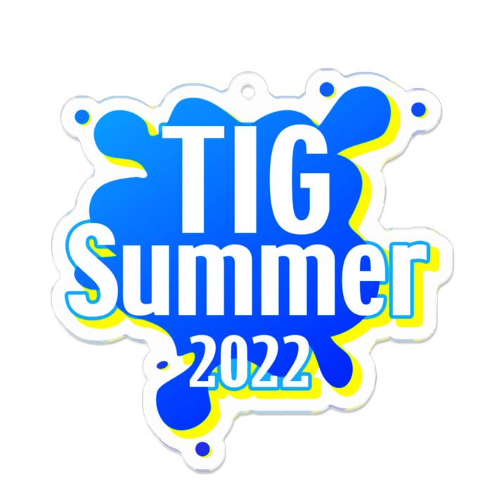 アクリルキーホルダー - 70 x 70 (mm)