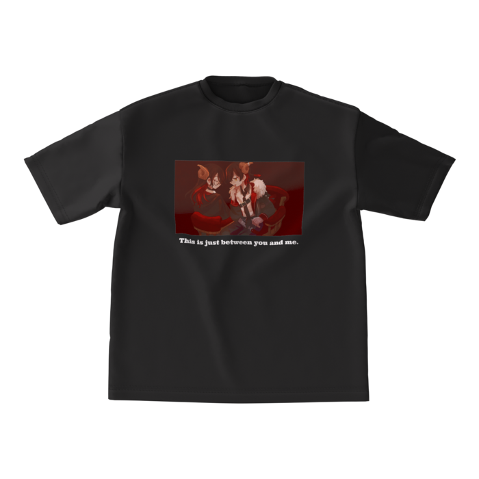 ビッグシルエットTシャツ - M -