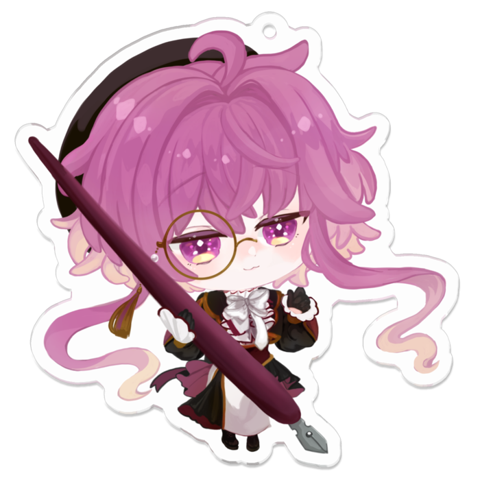 アクリルキーホルダー - 70 x 70 (mm)