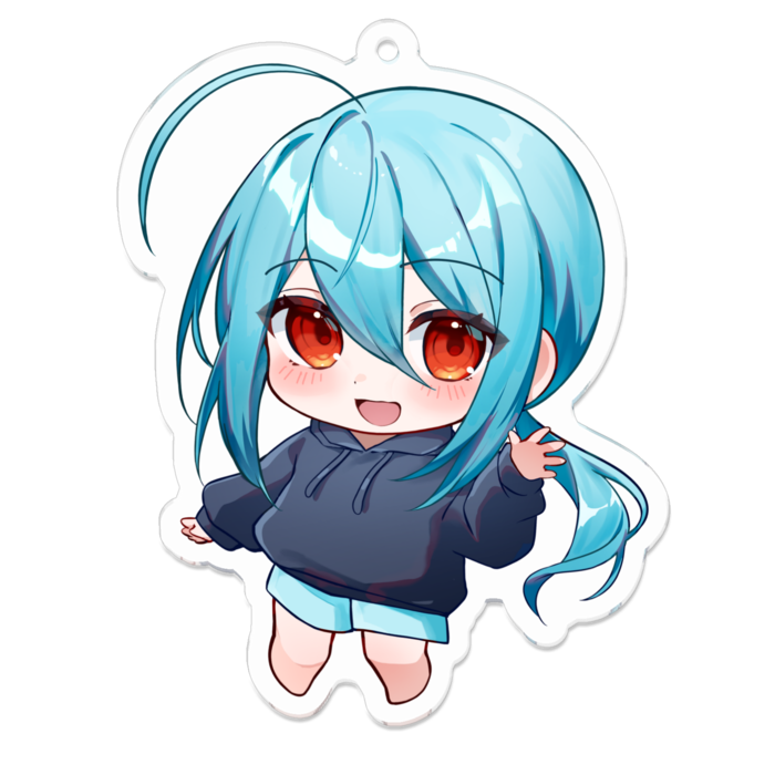 アクリルキーホルダー - 70 x 70 (mm)