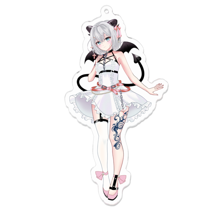 アクリルキーホルダー - 100 x 100 (mm)