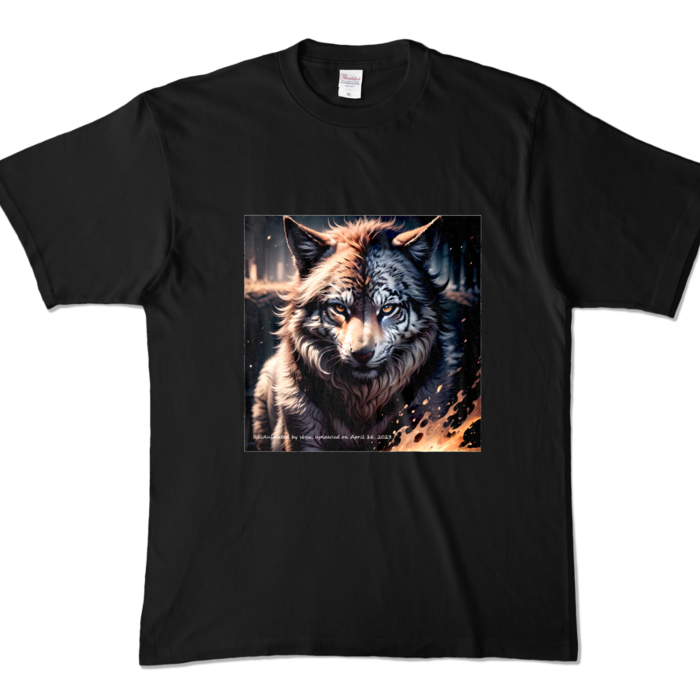 カラーTシャツ - XL - ブラック (濃色)