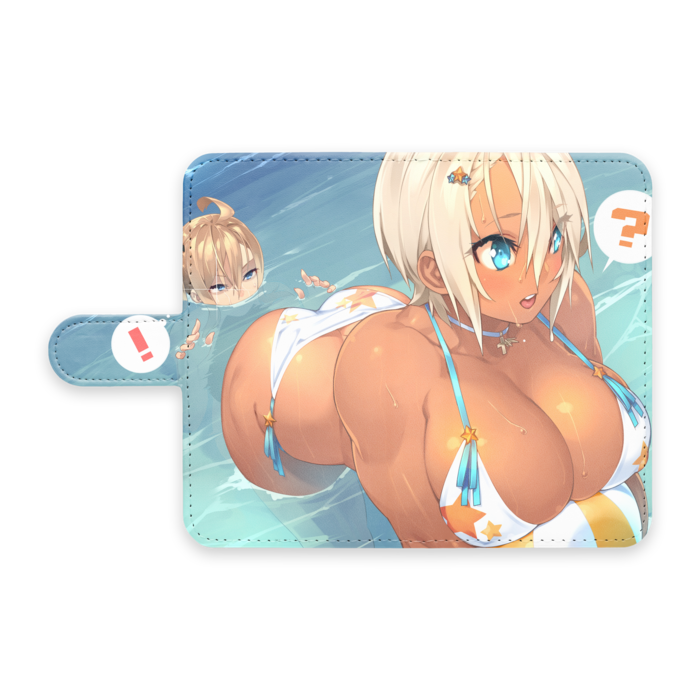 手帳型Androidケース - S - ストラップ穴 なし