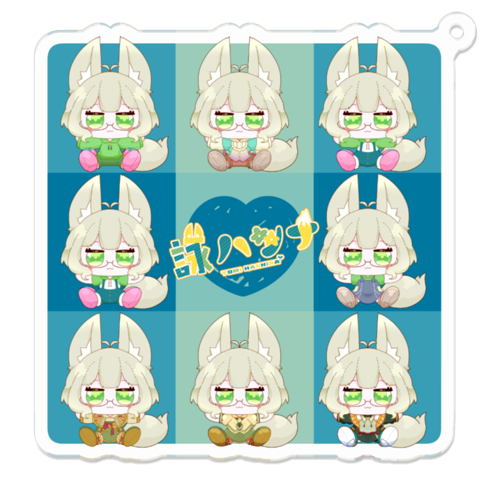 アクリルキーホルダー - 70 x 70 (mm)