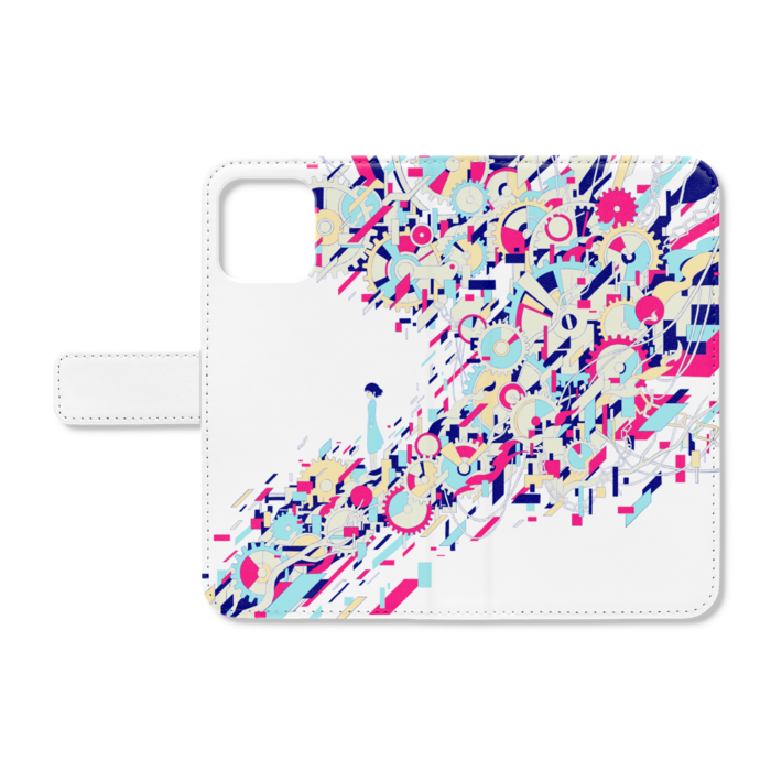 手帳型iPhoneケース - iPhone12 / 12 Pro - ストラップ穴 なし