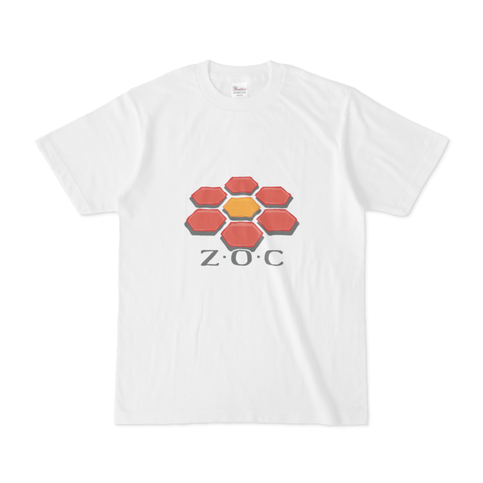 Tシャツ[白] (S) 背ワンポイント入