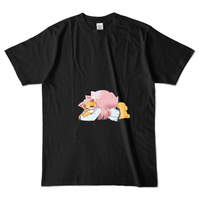 カラーTシャツ - L - ブラック (濃色)